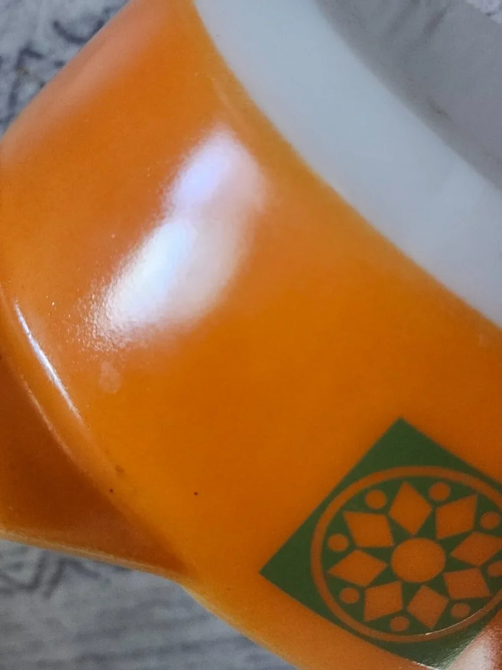 Pyrex JAJ dutch orange casserole 513